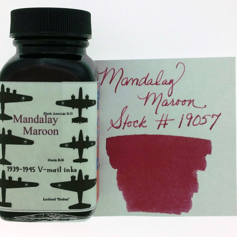 Noodler's Ink Mandalay Maroon - 3 oz Bottled Ink