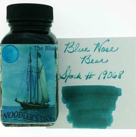 Noodler's Blue Nose Bear Fountain Pen Ink (3 oz bottle)