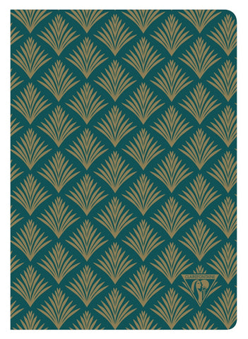 Clairefontaine : Green Marbled Folder with Ties : A3+ : 32x45cm