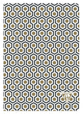 Clairefontaine Neo Deco Lined Notebook - Honeycomb (A5)