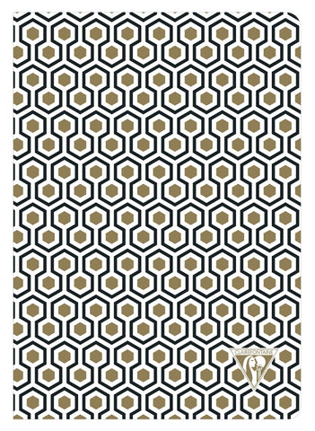 Clairefontaine Neo Deco Lined Notebook - Honeycomb (A5)