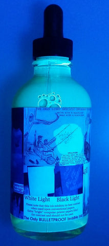 Noodler's Ink Blue Ghost - 4.5 oz Bottled Ink (With Charlie Pen)