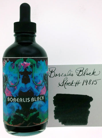 Noodler's Borealis Black Ink (4.5 oz bottle with pen)