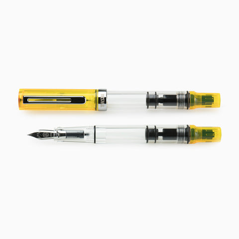 TWSBI ECO Transparent Yellow Fountain Pen - Limited Edition