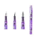Nahvalur Original Plus Melacara Purple Fountain Pen