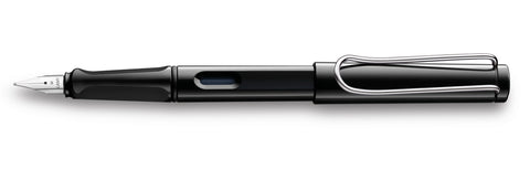 Lamy Safari Fountain Pen - Shiny Black