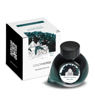 Colorverse Project Series No 002 Bluish Green - 65 mL Bottled Ink