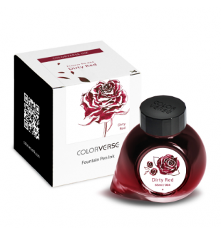 Colorverse Project Series No 004 Dirty Red - 65 mL Bottled Ink
