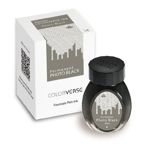 Colorverse Office Series - Permanent Photo Black (30 mL Bottled Ink)
