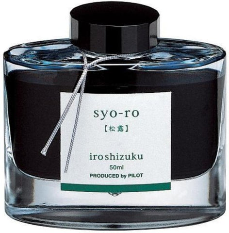 Pilot Iroshizuku Syo-Ro (Dew on Pine Tree) 50ml Bottled Ink