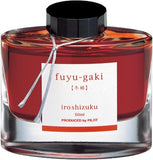 Pilot Iroshizuku Fuyu-Gaki (Winter Persimmon/Deep Orange) 50ml Bottled Ink