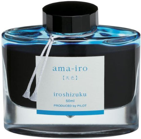 Pilot Iroshizuku Ama-Iro (Light Sky Blue) 50ml Bottled Ink
