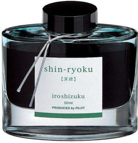 Pilot Iroshizuku Shin-Ryoku (Deep Forest Green) 50ml Bottle Ink
