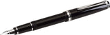 Pilot Falcon Fountain Pen - Black/Rhodium
