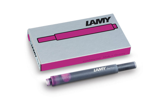 Lamy Vibrant Pink Ink Cartridges (5)