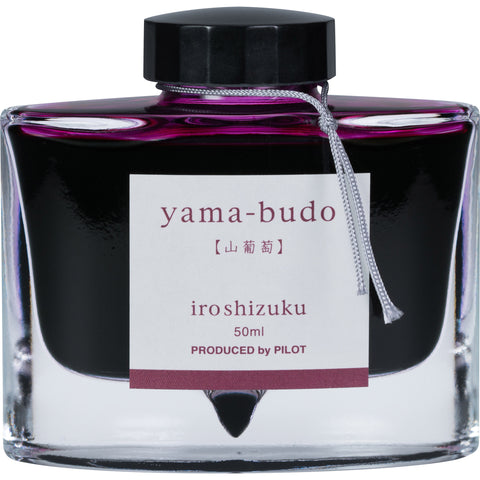 Pilot Iroshizuku Yama-Budo (Crimson Glory Vine/Bordeaux) 50ml Bottled Ink