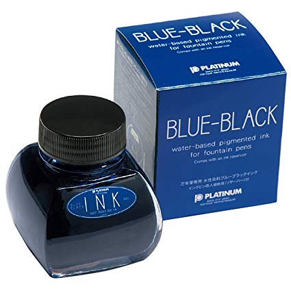 Platinum Blue-Black - 60ml Bottled Ink