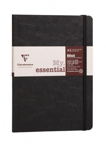 Clairefontaine "My Essential" Notebook A5 - (6 x 8.25)