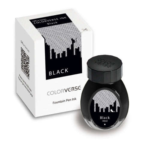 Colorverse Office Series - Black (30 mL Bottled Ink)