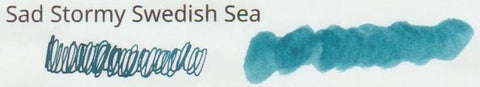 Straits Pen Honest Ink - Sad Stormy Swedish Sea (30 mL Bottled Ink)