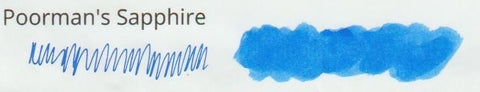Straits Pen Honest Ink - Poorman's Sapphire (30 mL Bottled Ink)