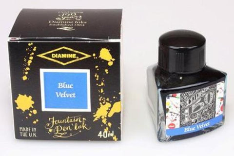 Diamine 150th Anniversary Ink Blue Velvet