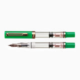 TWSBI ECO-T Royal Jade Rose Gold - Midnight Blue Ink Set