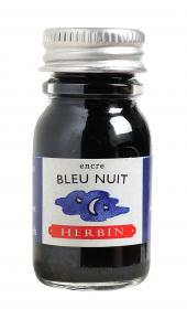 J. Herbin Bleu Nuit Bottled Ink (10 mL Bottle)