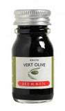 J. Herbin Vert Olive Bottled Ink (10 mL Bottle)