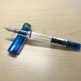 TWSBI ECO Transparent Blue Fountain Pen - Limited Edition