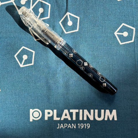 Platinum Preppy Wa Fountain Pen - Hanabishi Kikko (Limited Edition)