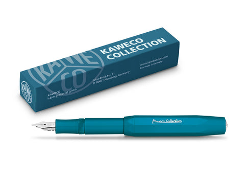 Kaweco Skyline Sport Fountain Pen - Cyan (Collector's Edition)