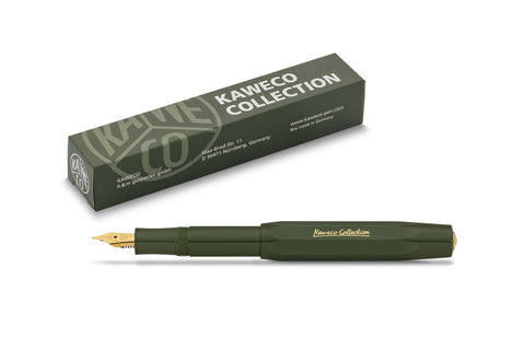 Kaweco Skyline Sport Fountain Pen - Dark Olive (Collector's Edition)