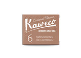 Kaweco Caramel Brown Ink Cartridges (6)