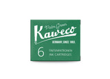 Kaweco Palm Green Ink Cartridges (6)