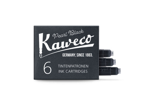 Kaweco Pearl Black Ink Cartridges (6)