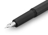 Kaweco Original Black & Chrome Fountain Pen - 060 Nib