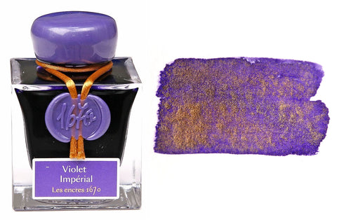 Jacques Herbin 1670 Violet Imperial - 50 mL Bottled Ink