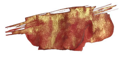 Robert Oster Red Gold (50ml Bottle) - Shake 'N' Shimmy