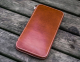 Galen Leather Zippered Hobonichi Weeks Cover - Brown