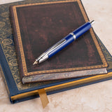 Pilot Vanishing Point Fountain Pen - Blue/Rhodium