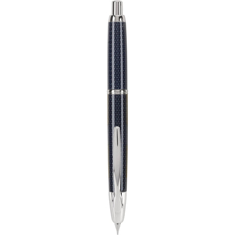 Pilot Vanishing Point Fountain Pen - Blue Carbonesque