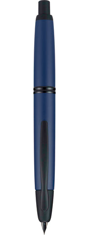 Pilot Vanishing Point Fountain Pen - Matte Blue