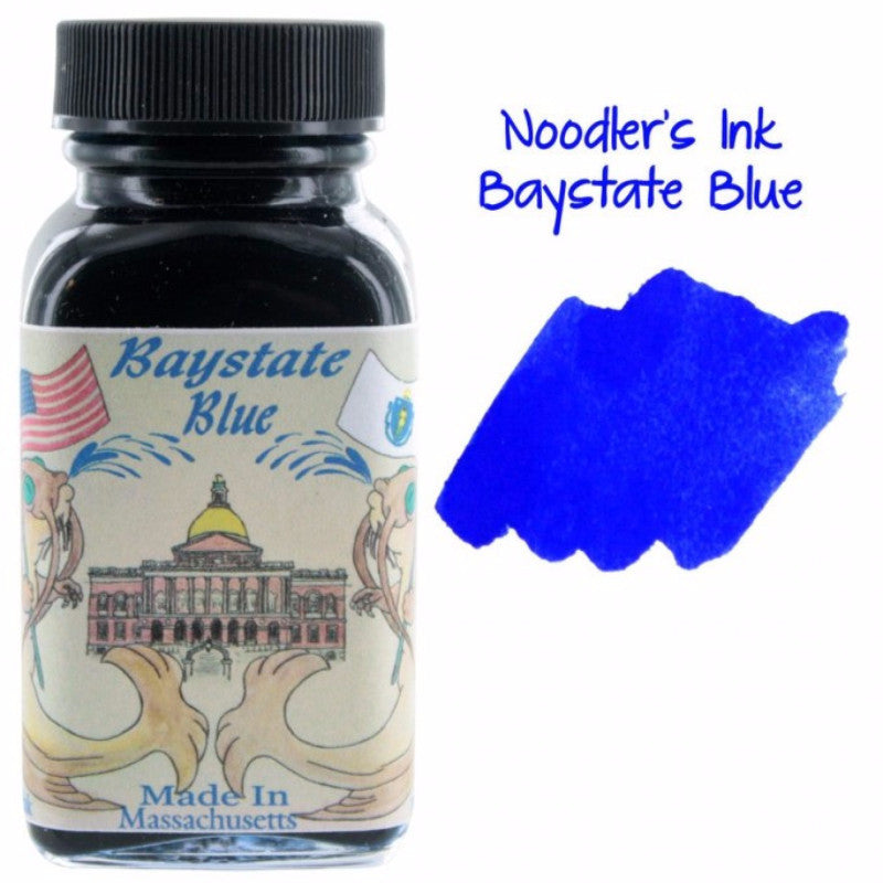 Noodler's Baystate Blue Ink (3 oz Bottle) – Lemur Ink