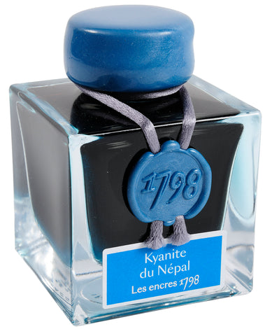 Jacques Herbin Kyanite du Népal - 1798 Collection Fountain Pen Ink (50 mL Bottle)