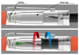 Platinum Procyon Fountain Pen - Porcelain White