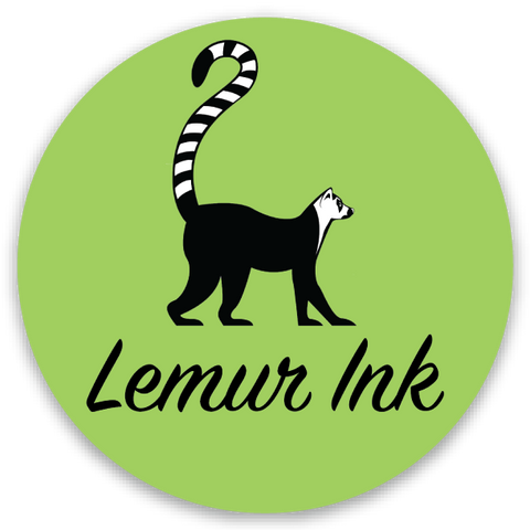Lemur Ink Sticker