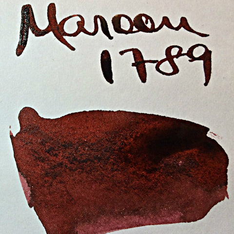 Robert Oster Maroon 1789 Ink (50ml Bottle)