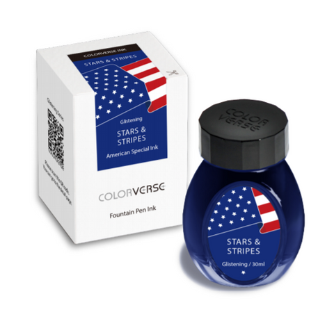 Colorverse Stars & Stripes Special Edition - Glistening (30 mL Bottled Ink)