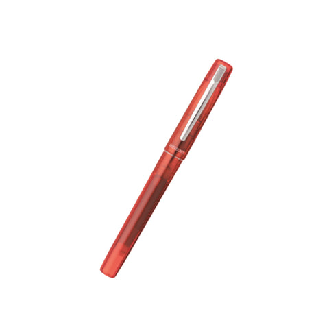 Platinum Prefounte Fountain Pen - Vermillion Orange